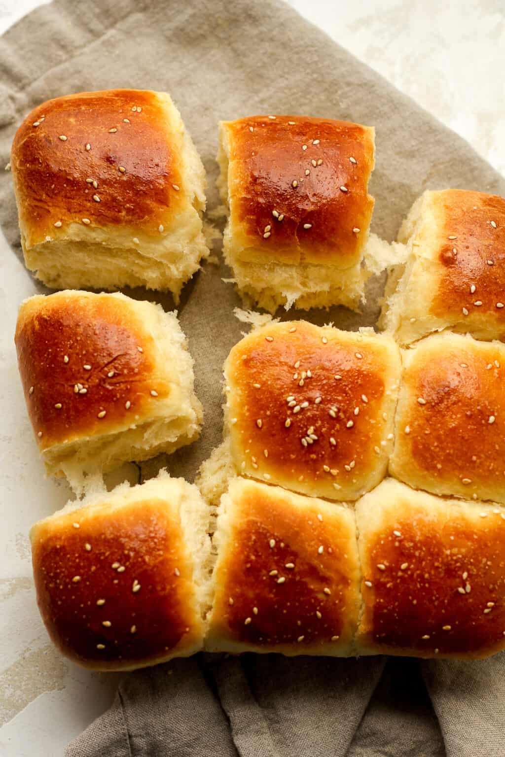 Soft Brioche Dinner Rolls Suebee Homemaker