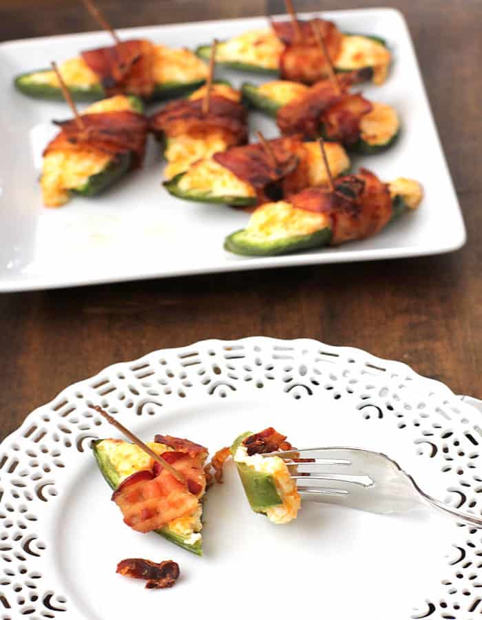 Bacon-Wrapped Jalapeño Poppers - SueBee Homemaker