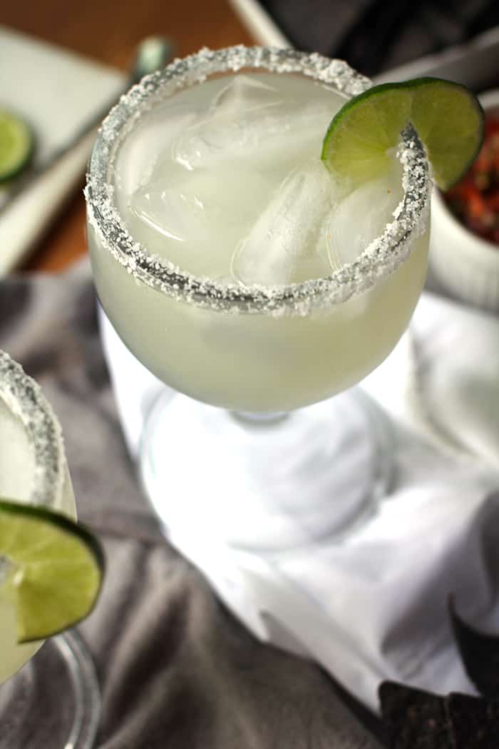 homemade margarita triple sec