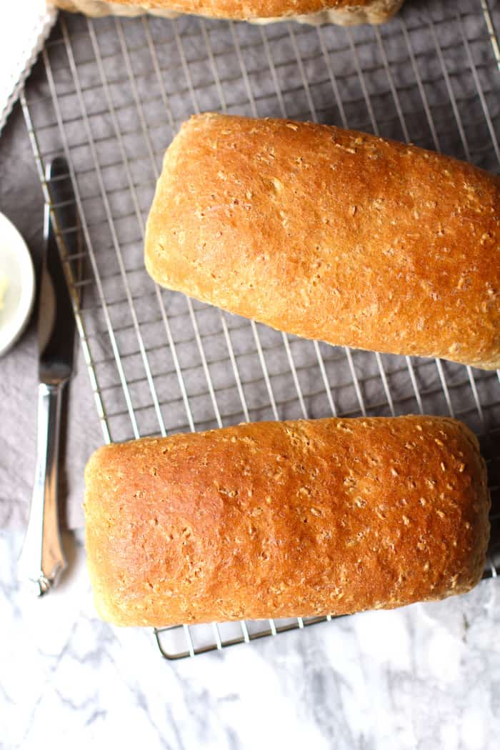 Cracked Wheat Bread - SueBee Homemaker