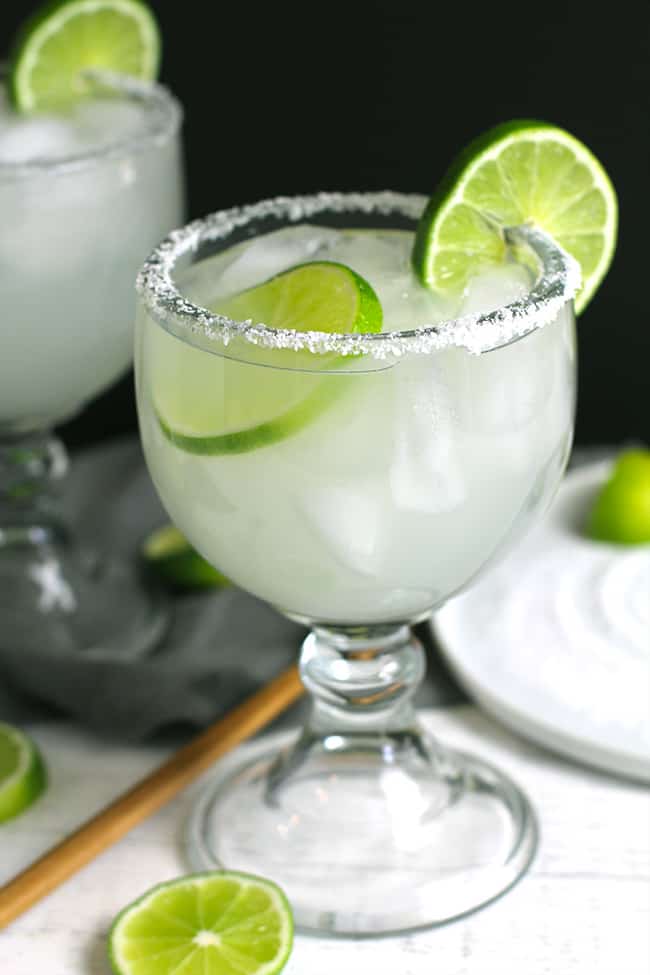 Classic Skinny Margaritas - SueBee Homemaker