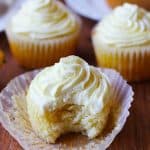 Perfect Lemon Cupcakes are incredibly moist and bursting with freshly squeezed lemon juice and zest. The buttercream frosting has even MORE lemons! | suebeehomemaker.com
