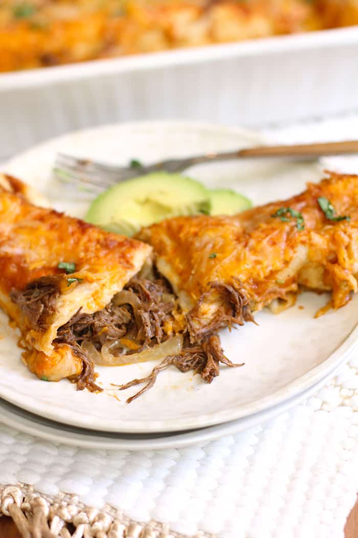 Shredded Beef Chipotle Enchiladas Suebee Homemaker