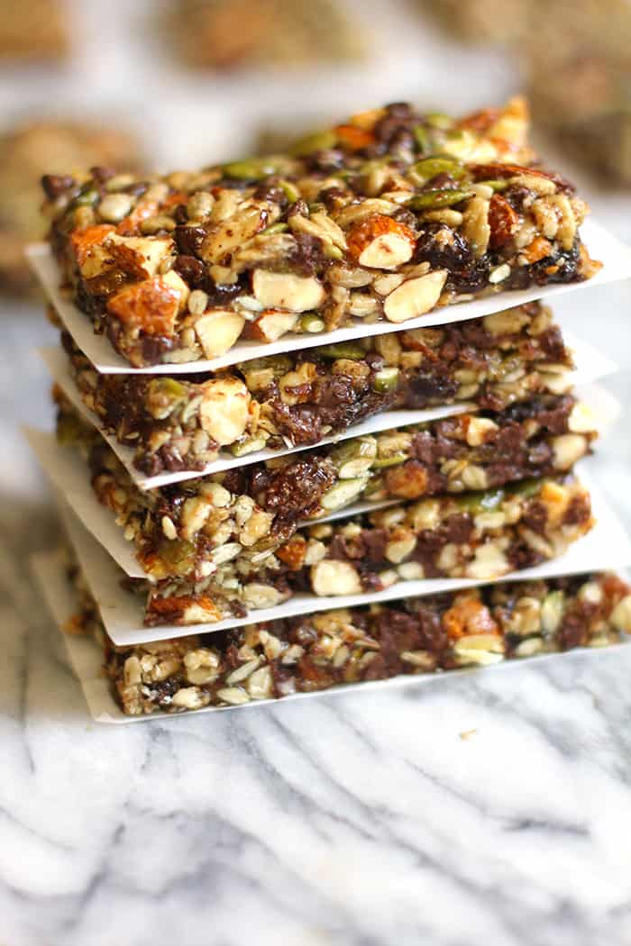 Trail Mix Granola Bars - Suebee Homemaker