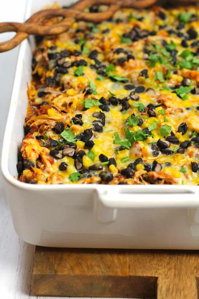 Mexican Chicken and Sweet Potato Casserole SueBee Homemaker