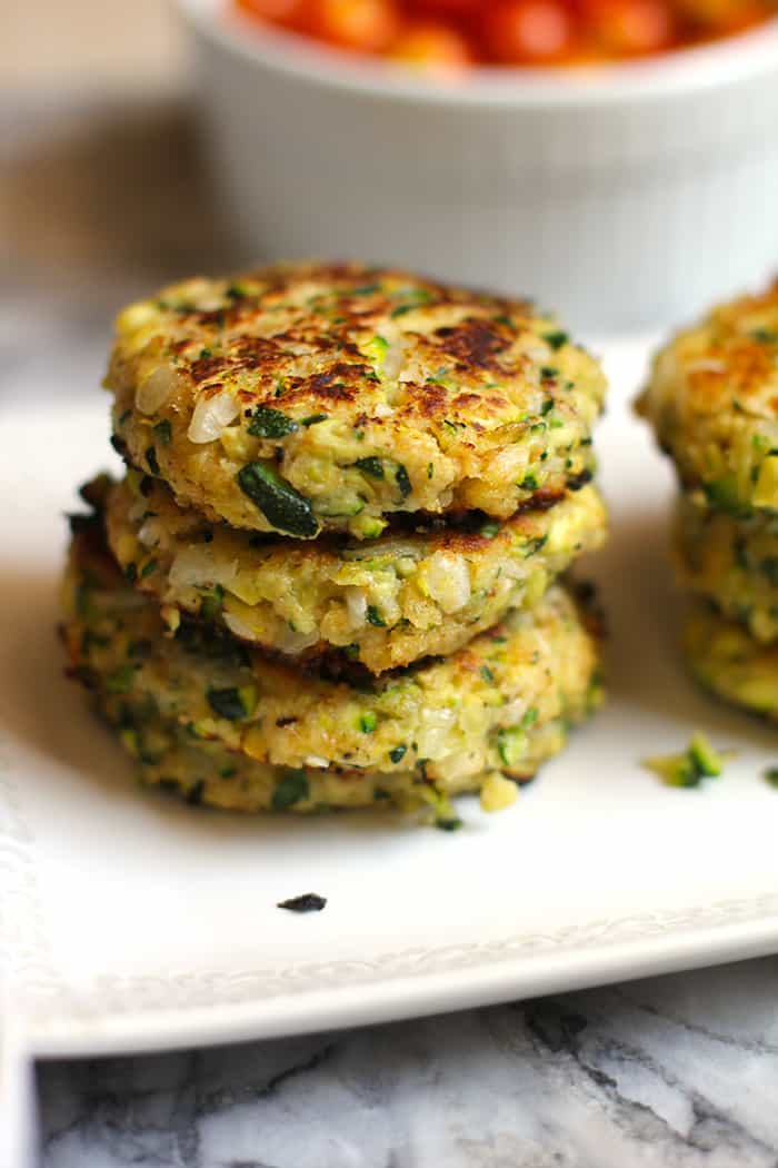 Grilled Italian Zucchini Fritters