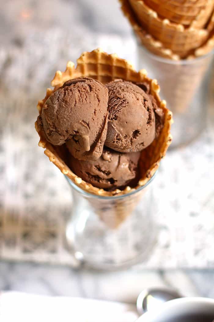 Double Chocolate Ice Cream - SueBee Homemaker