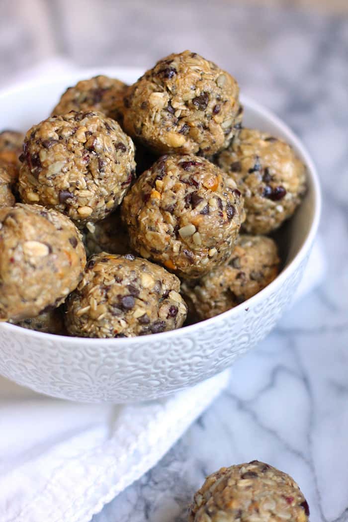 Peanut Butter Power Balls - SueBee Homemaker