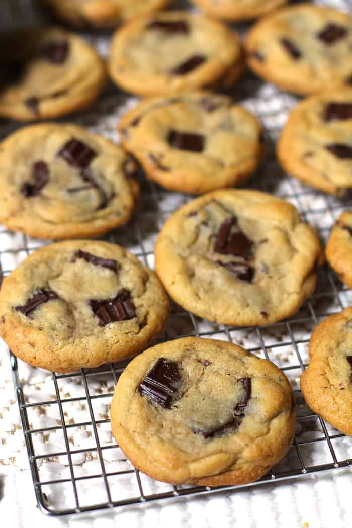 cookies with dark chocolate