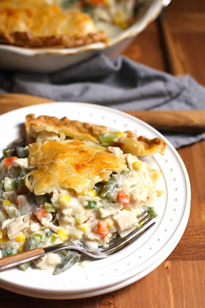 Chicken Dinner Pot Pie - SueBee Homemaker