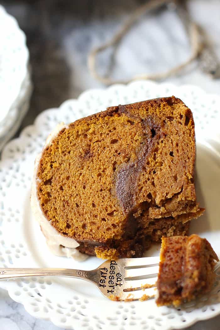 Pumpkin Streusel Cake - SueBee Homemaker