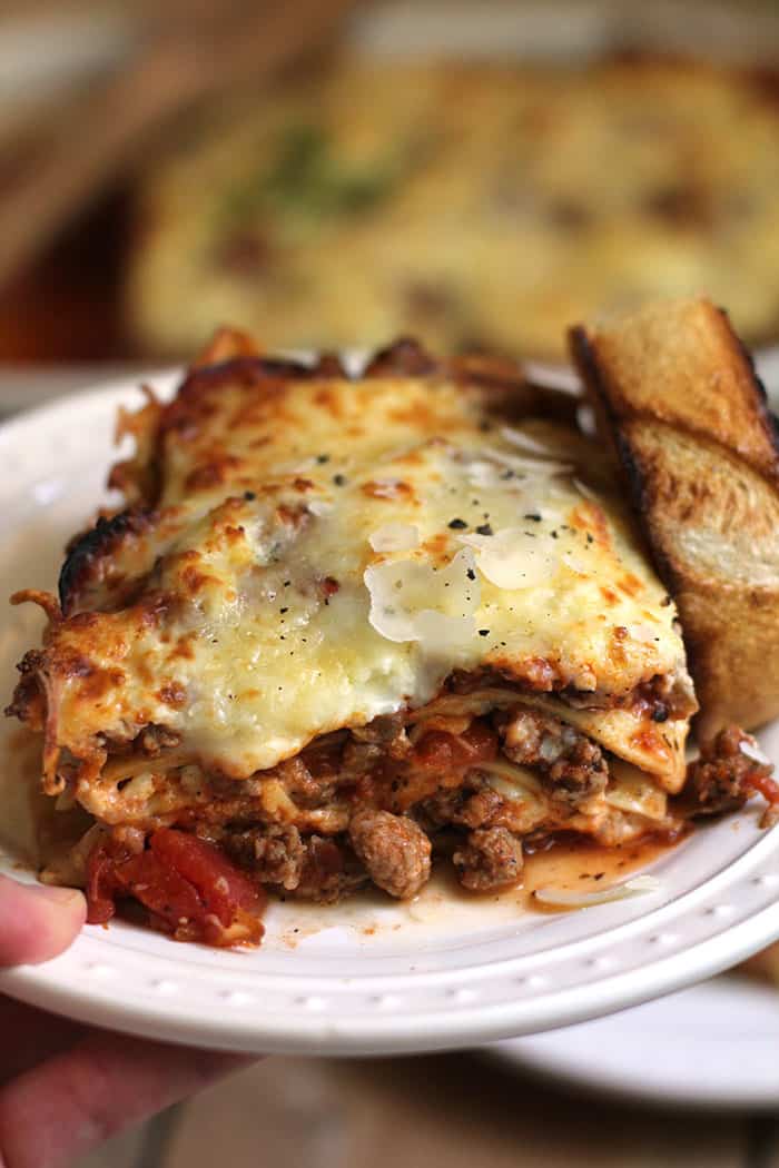 Meat Lover's Lasagna - SueBee Homemaker