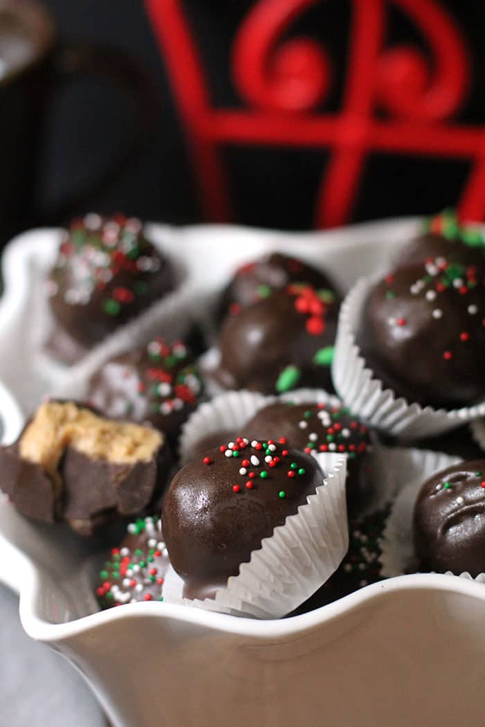 No Bake Peanut Butter Balls - SueBee Homemaker