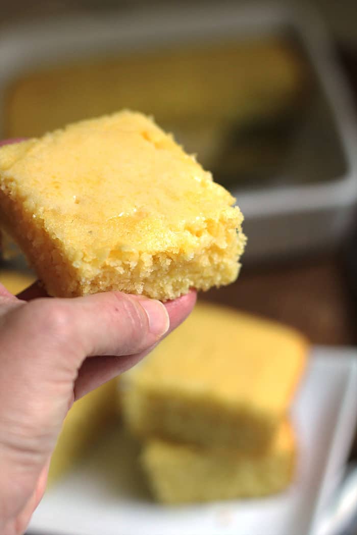 Sweet Buttermilk Cornbread - SueBee Homemaker