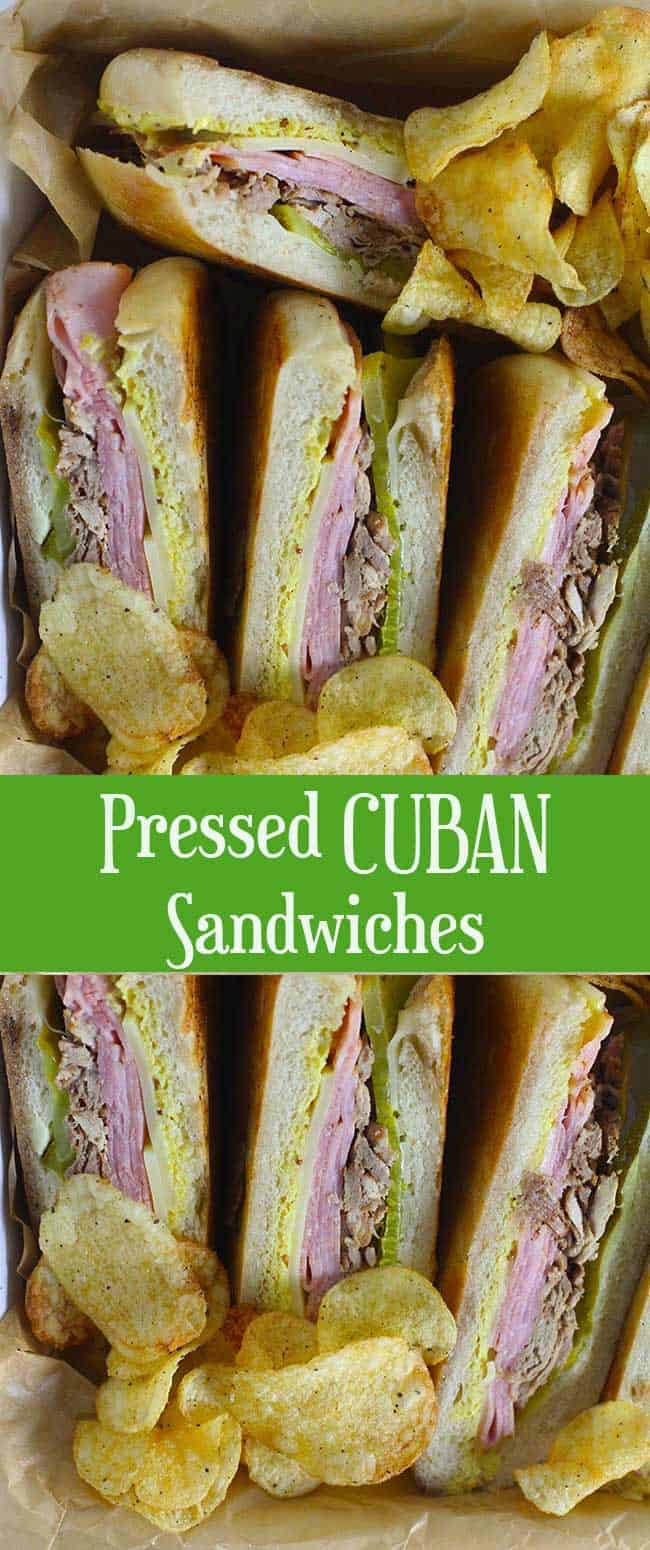 Pressed Cuban Sandwiches - SueBee Homemaker