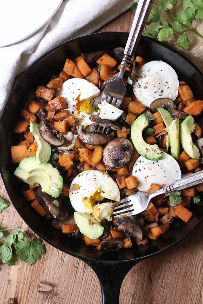 Sweet Potato Breakfast Hash - SueBee Homemaker