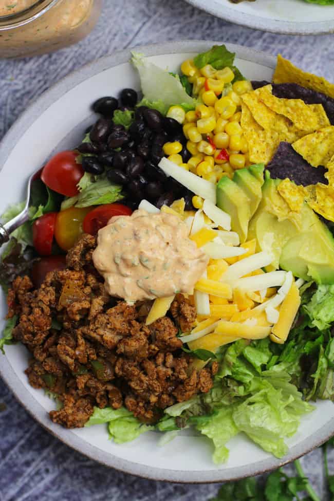 Steps to Make Healthy Taco Salad Recipes