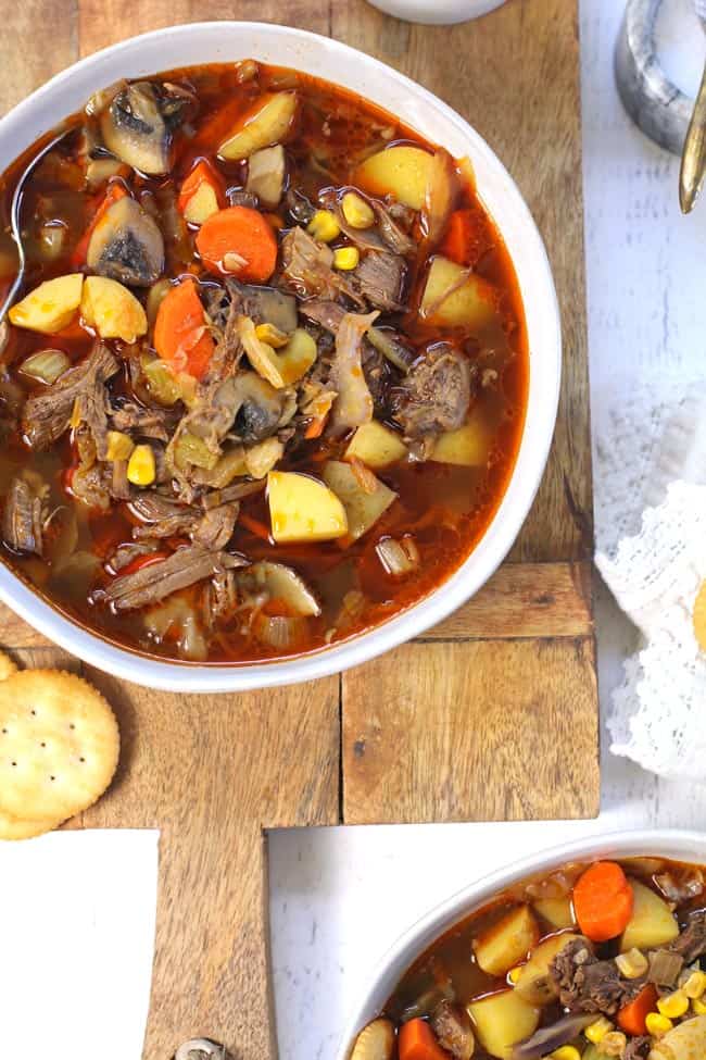 Hearty Beef Vegetable Soup