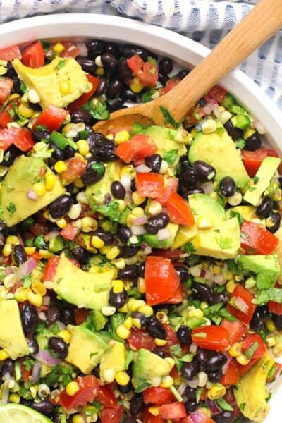 Cowboy Caviar with Avocado - SueBee Homemaker