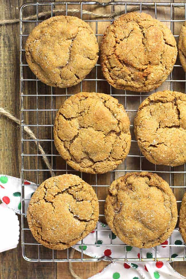 Soft And Chewy Gingersnap Cookies Suebee Homemaker