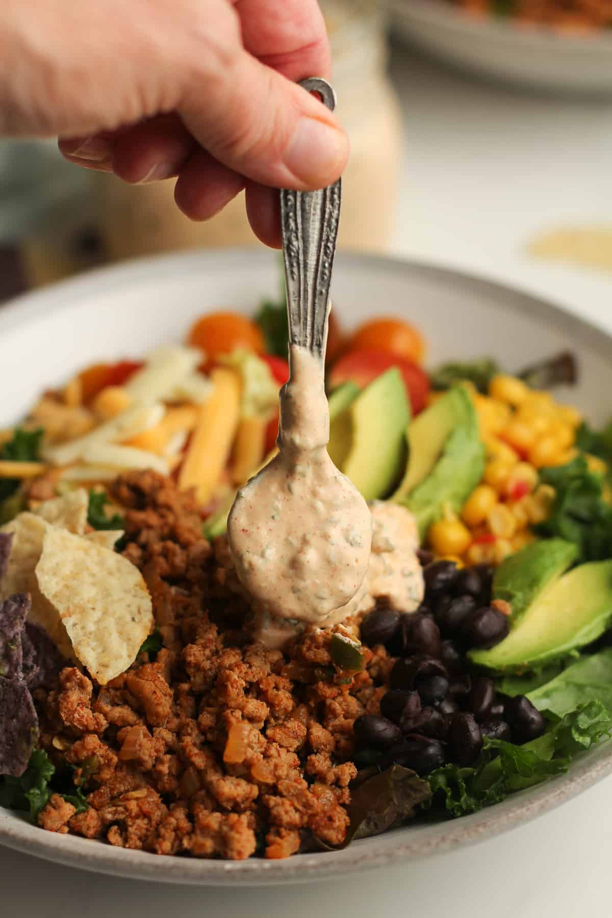 Taco Salad Bowls - Creamy Ranch Taco Bowls - (VIDEO!!!)