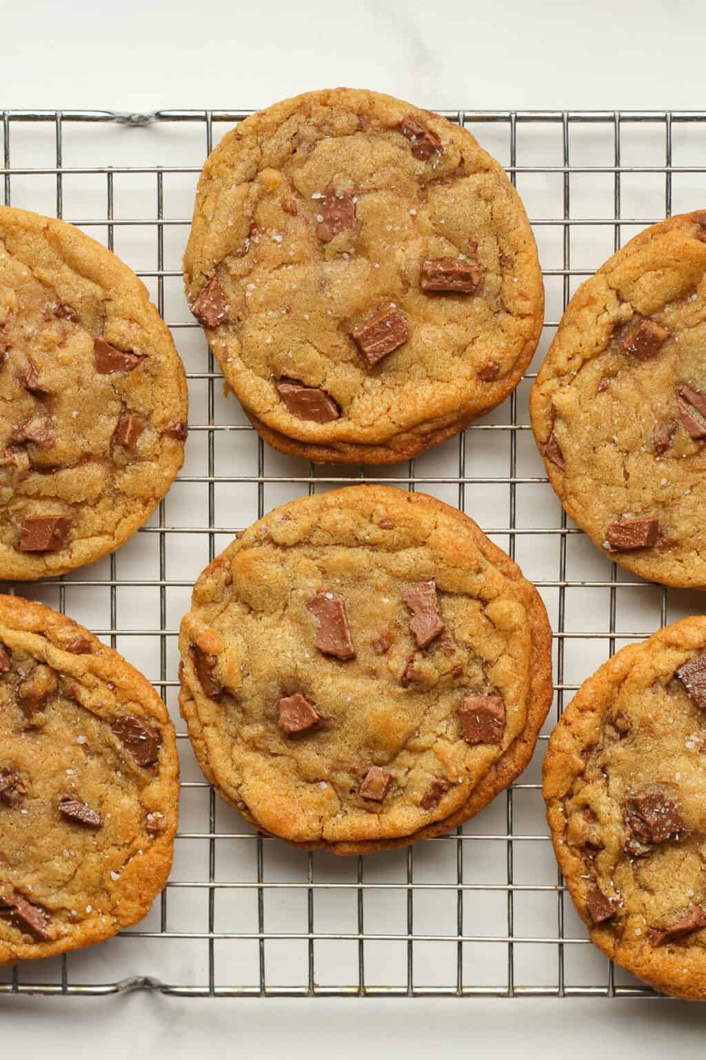 Brown Butter Toffee Cookies - SueBee Homemaker