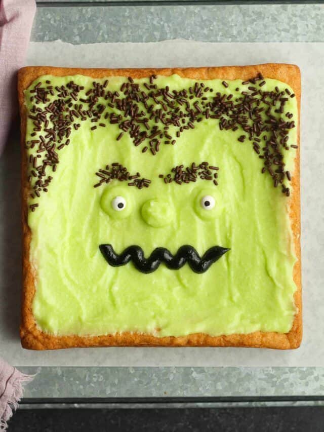 Frankenstein Cookie Story
