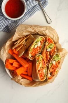 Grilled Buffalo Chicken Wraps - SueBee Homemaker