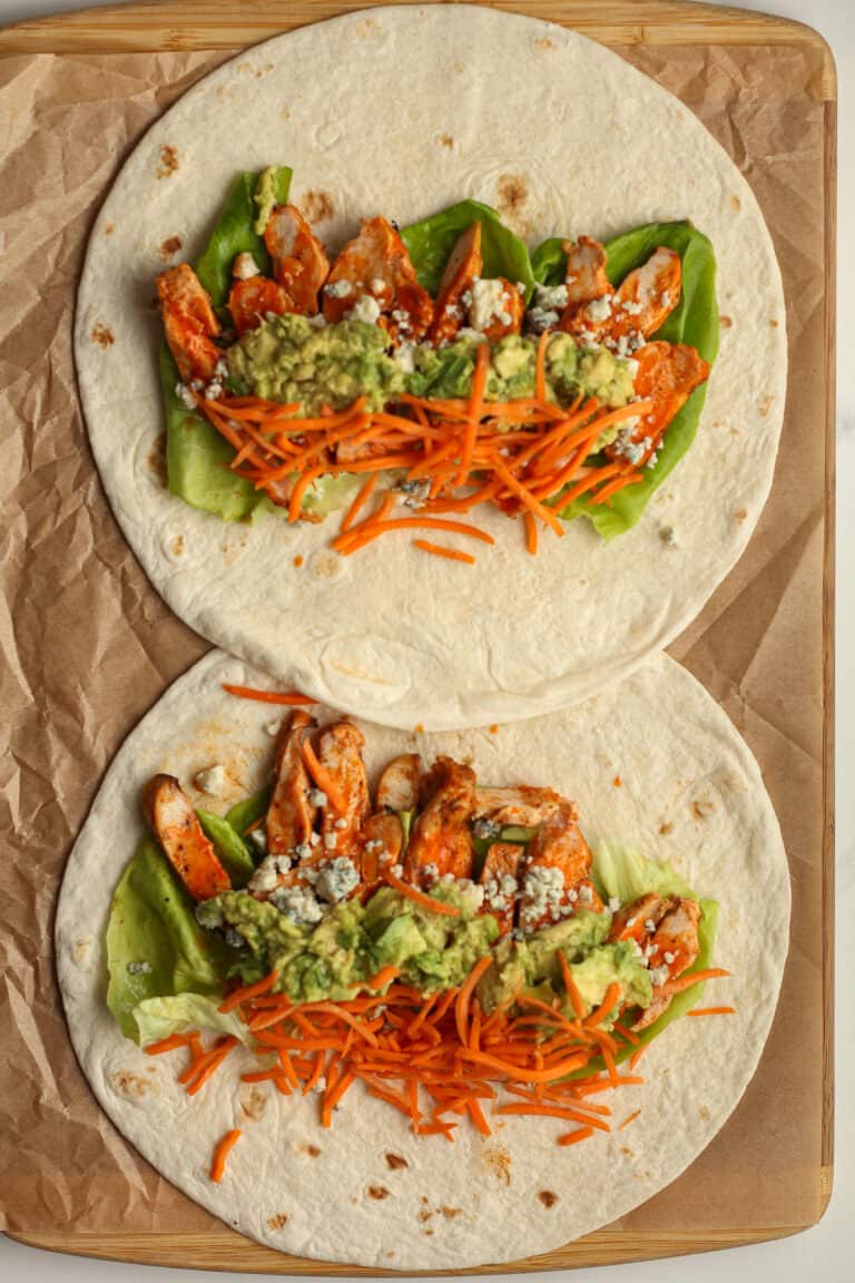 Grilled Buffalo Chicken Wraps - SueBee Homemaker