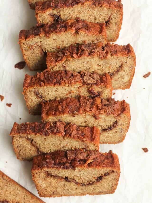 Cinnamon Swirl Banana Bread Story