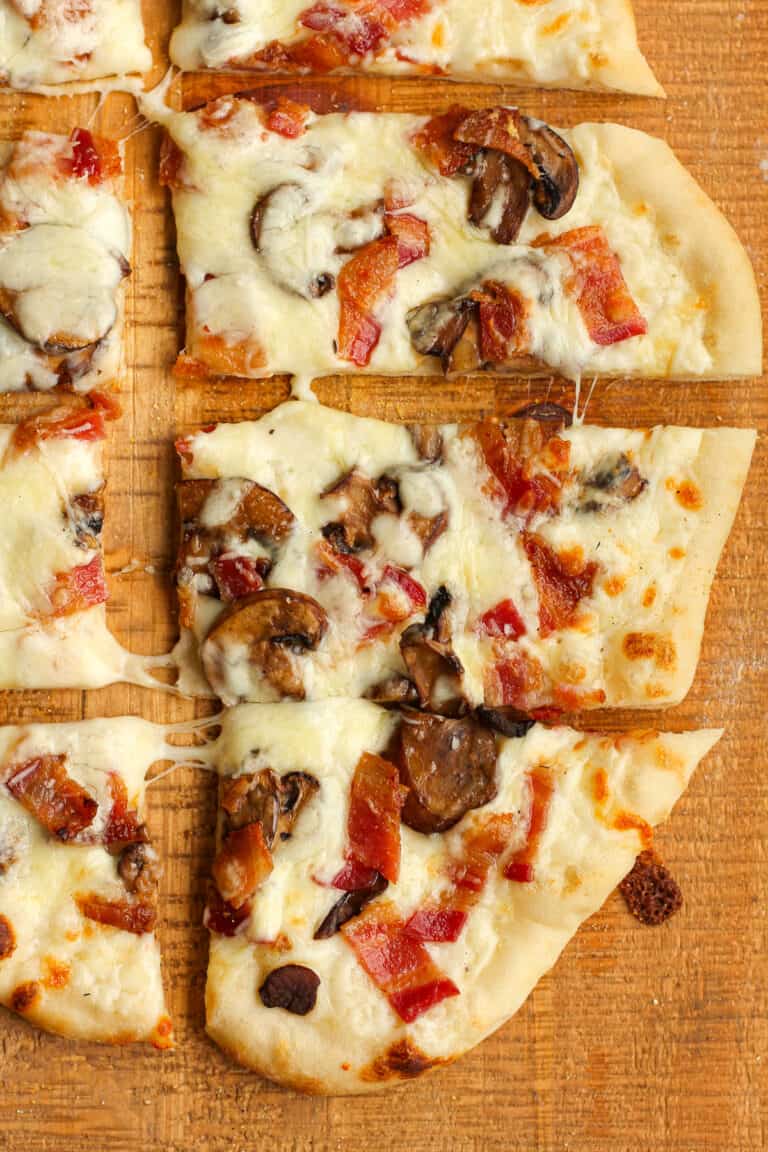 White Sauce Pizza Recipe SueBee Homemaker