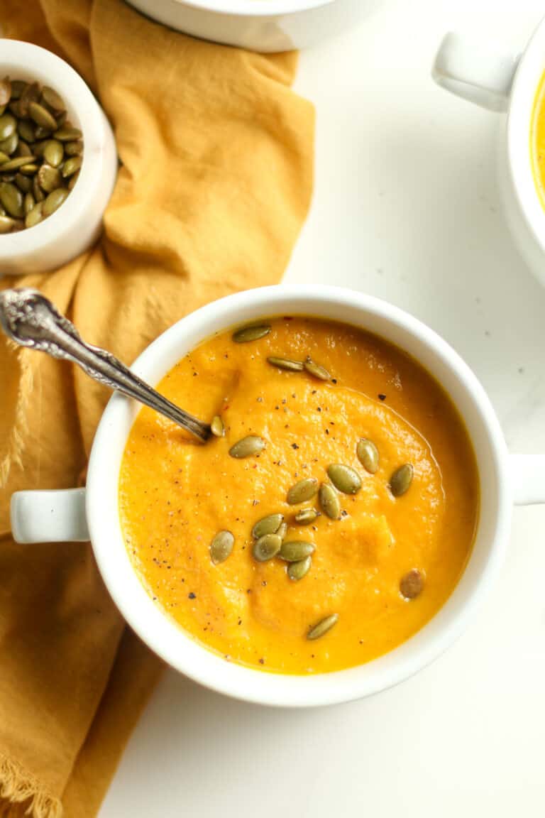 Autumn Squash Soup (Panera copycat) - SueBee Homemaker