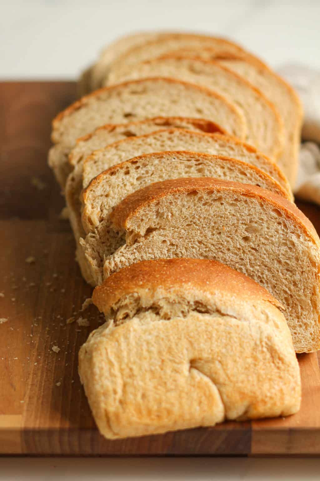 Whole Wheat Sourdough Sandwich Bread - SueBee Homemaker