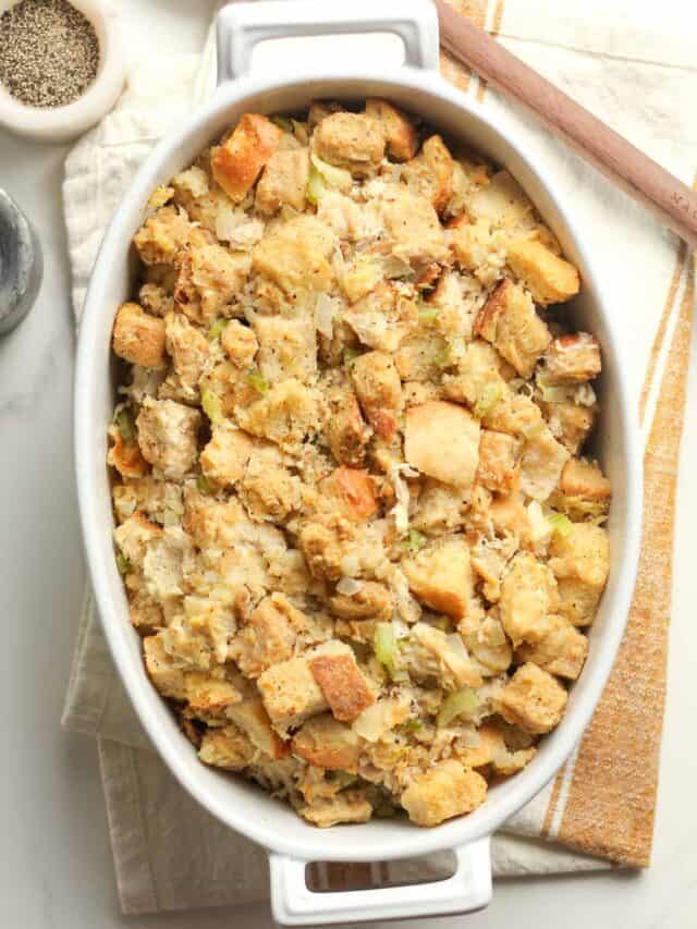 Thanksgiving Stuffing Recipe Story