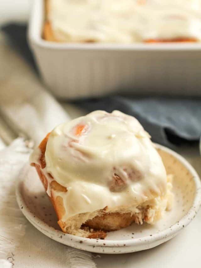 Best Cinnamon Rolls with Cream Cheese Frosting Story