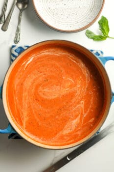 Creamy Tomato Bisque - SueBee Homemaker