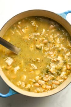 Chicken Soup with Green Chiles - SueBee Homemaker