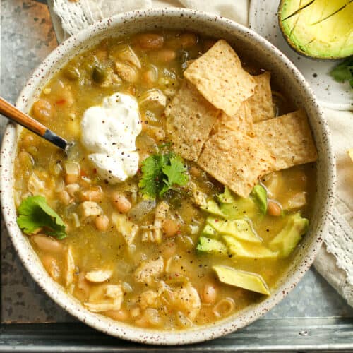 Chicken Soup with Green Chiles - SueBee Homemaker