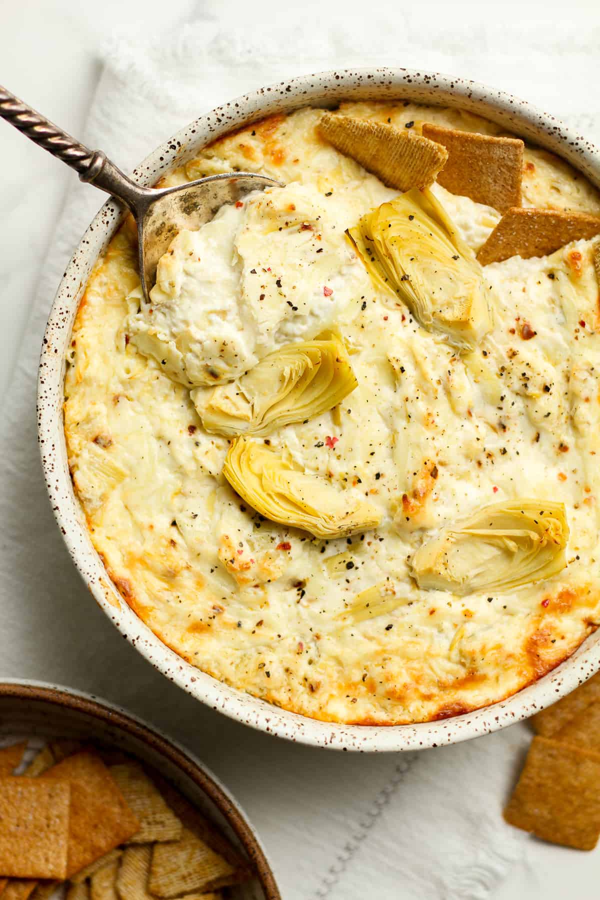 The Best Baked Artichoke Dip SueBee Homemaker