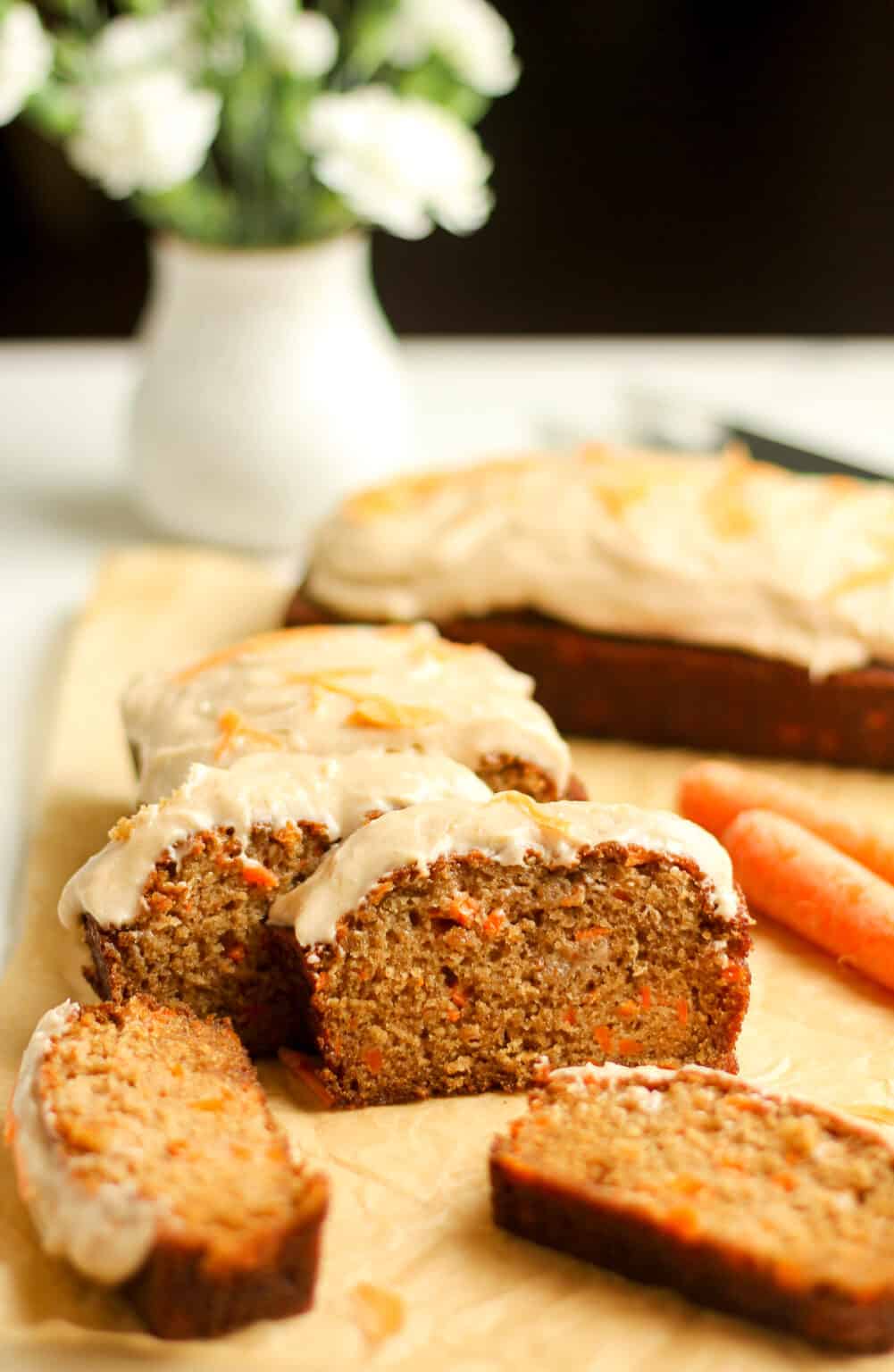 Easy Carrot Cake Loaf Recipe SueBee Homemaker