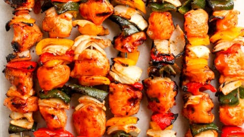 Chicken and shrimp kabobs sale