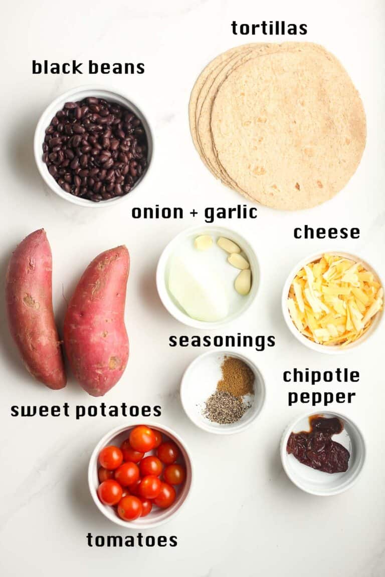 Sweet Potato Black Bean Quesadillas - SueBee Homemaker