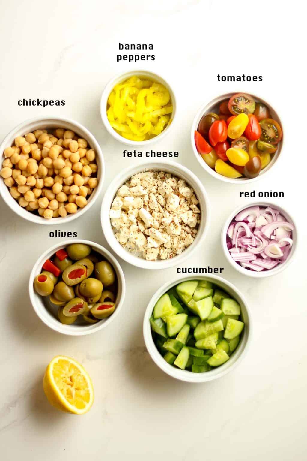 Mediterranean Chopped Salad - SueBee Homemaker