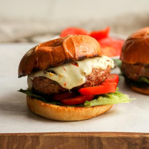 Green Chile Turkey Burgers - Suebee Homemaker