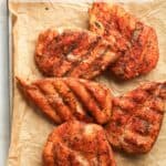 Smoked Chicken Breasts with Dry Rub - SueBee Homemaker