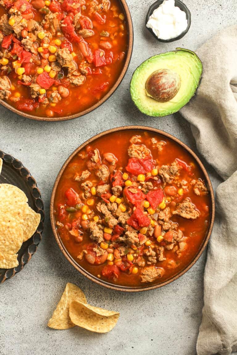 Favorite Turkey Taco Soup - SueBee Homemaker