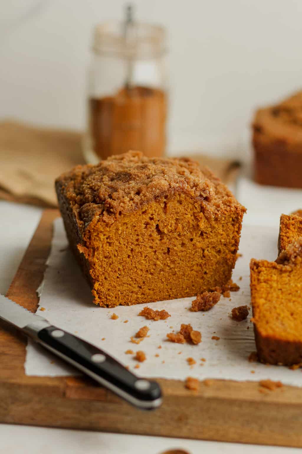 Pumpkin Bread With Streusel Topping SueBee Homemaker   Pumpkin Bread With Streusel Topping 3 1024x1536 