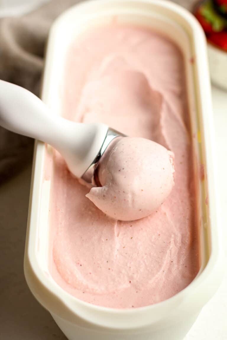 KitchenAid Strawberry Ice Cream Recipe