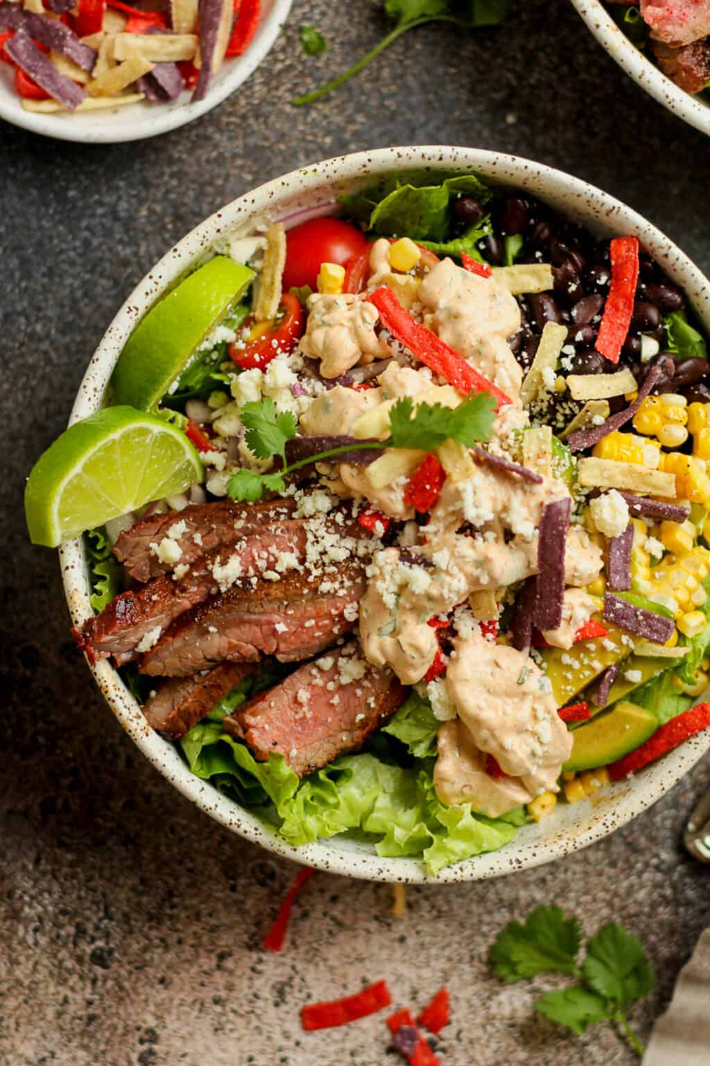 Steak Fajita Taco Salad Suebee Homemaker