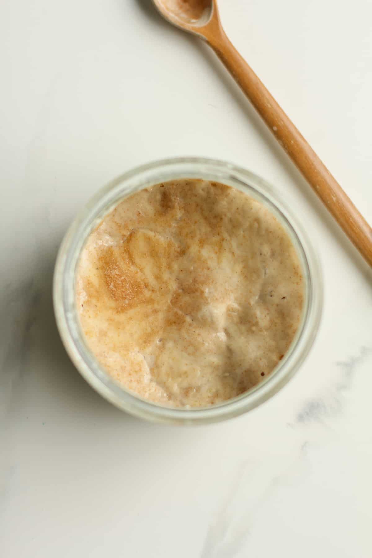 Sourdough Starter Stirrer Wood Spoon, Knead You to Feed Me, Special Wood  Spoon for Stirring Sourdough Starter 